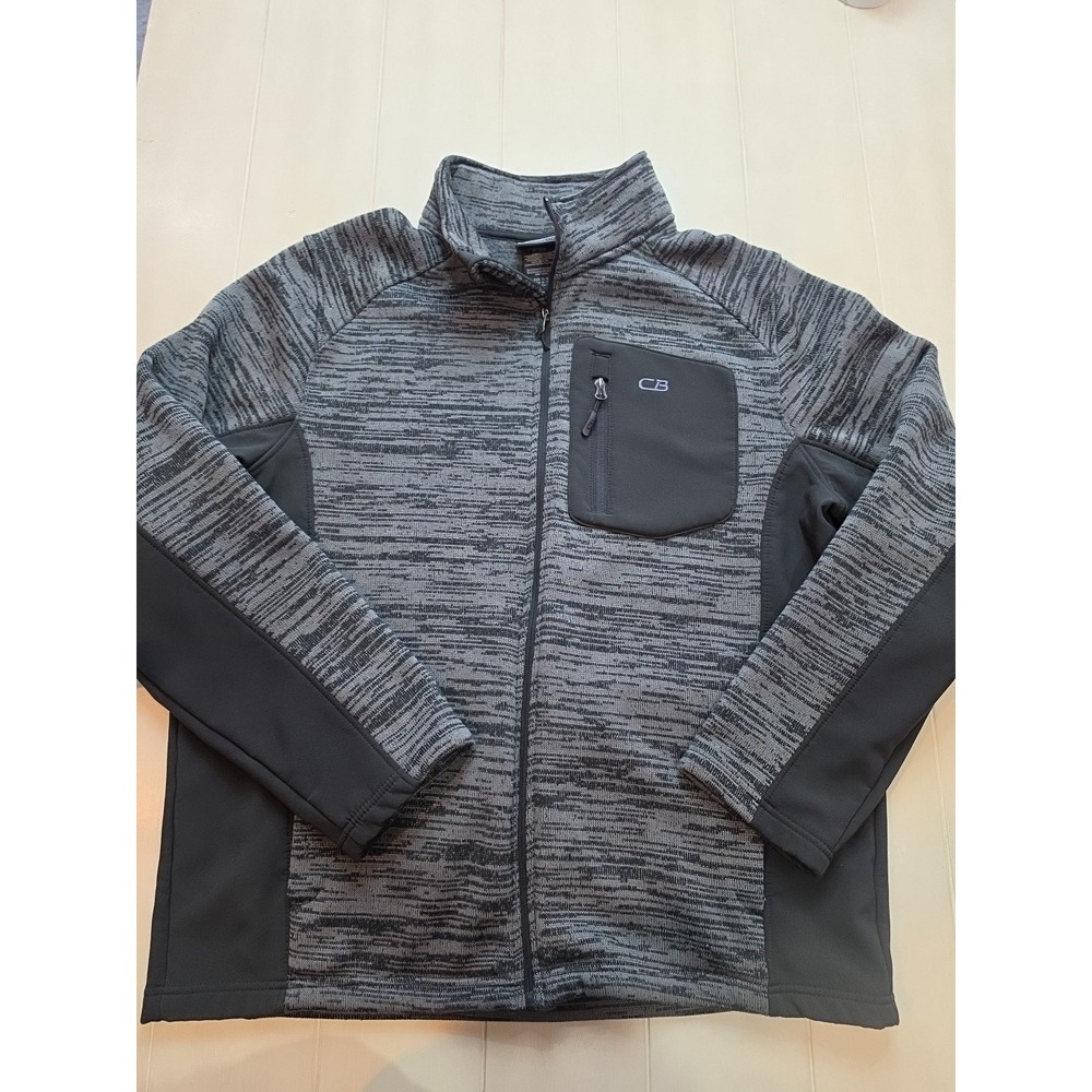 CB Sports Full Zip Fleece Jacket Mens XL